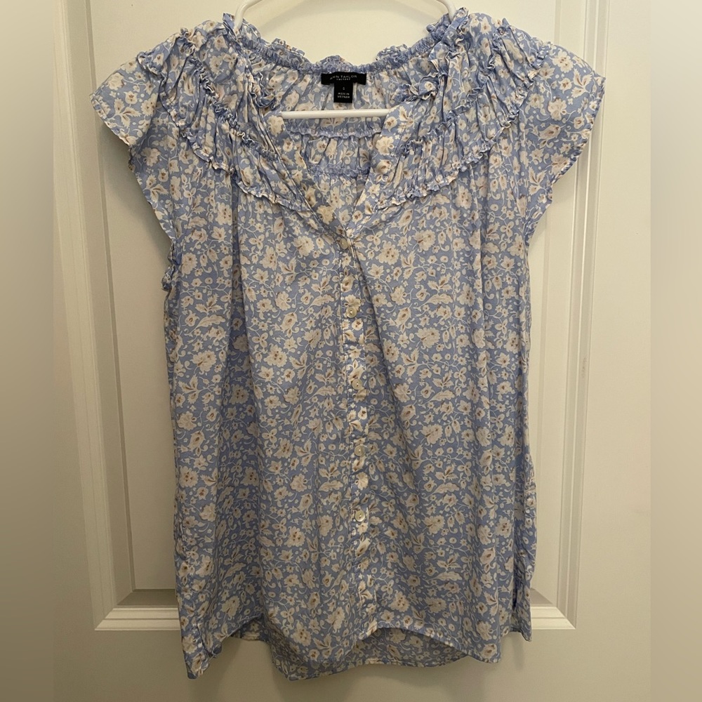 Ann Taylor Factory blouse, size small